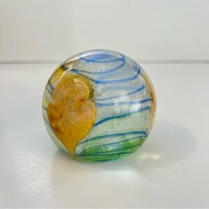 Caithness Ltd.Edition Paperweight Autumn Breeze 442/750 Signed Colin Terris